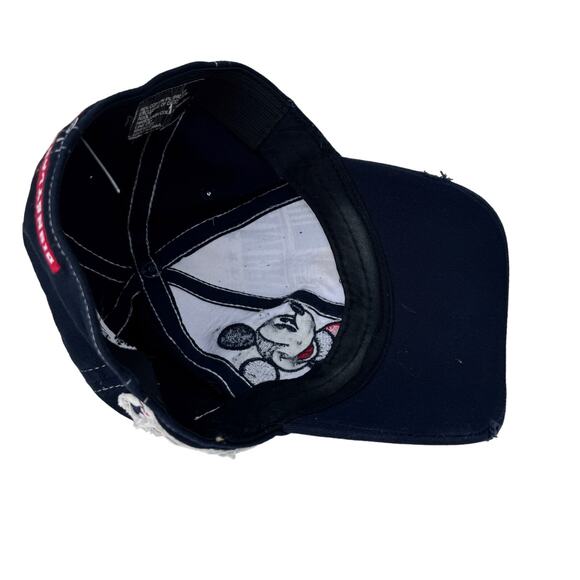 Disney Parks Epcot World Showcase America Mickey Mouse Baseball Cap Blue Mens OS - Picture 6 of 8